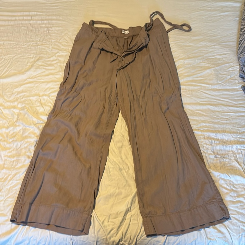 Brown Sonoma flared pants